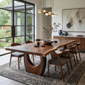 Modern Live Edge Dining Table For Kitchen