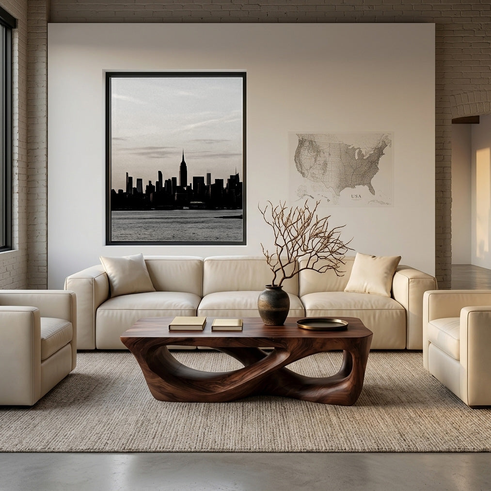 Minimal Coffee Table For Living Room Interiors