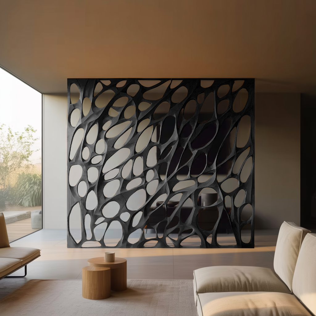 Modern Organic Room Divider For Open Space Decor