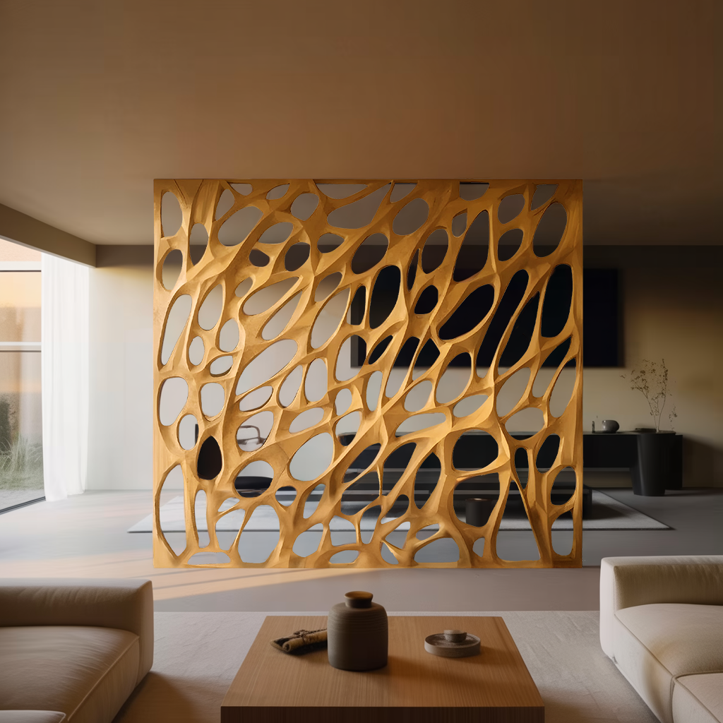 Modern Organic Room Divider For Open Space Decor
