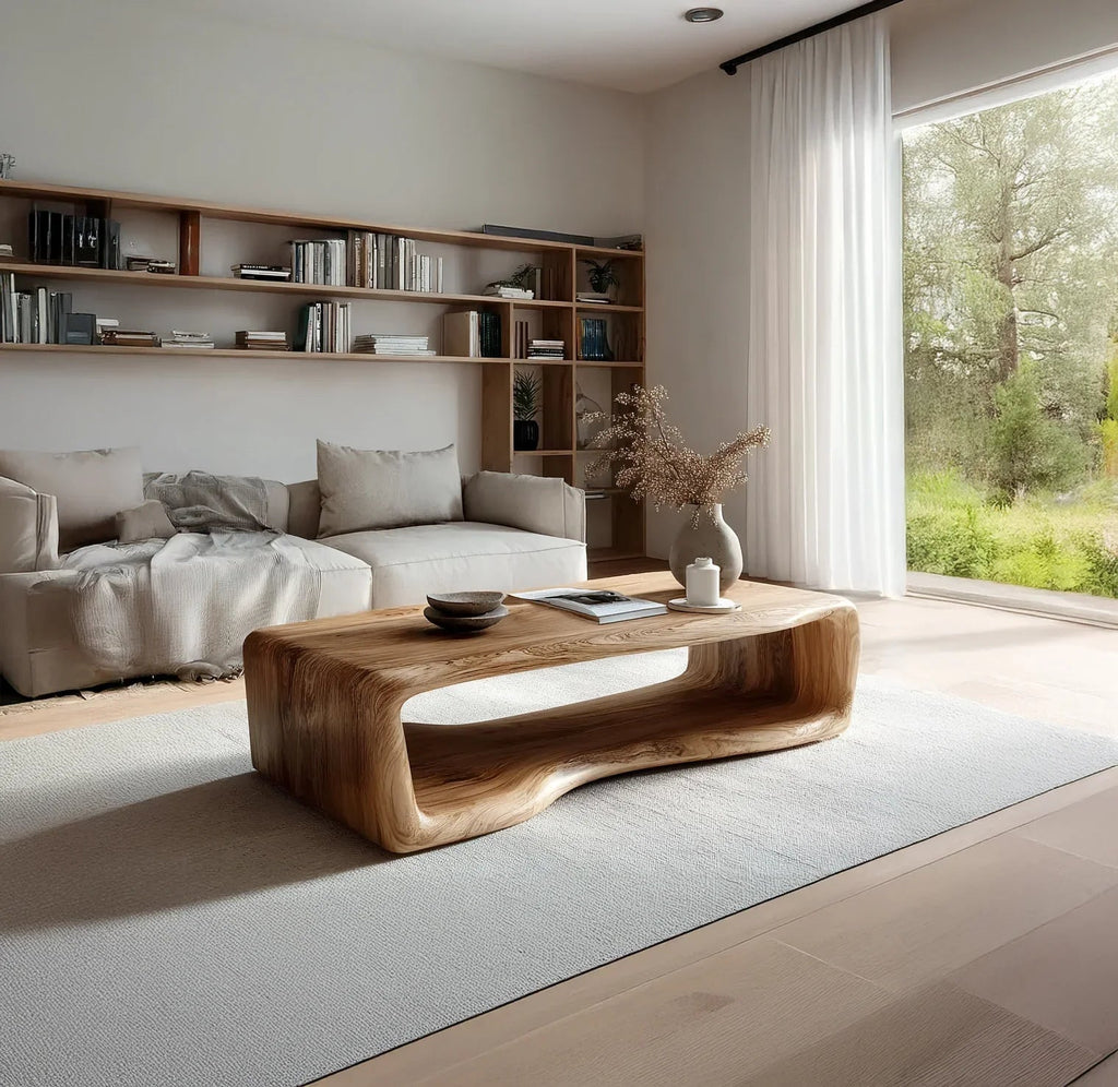 Rustic Wooden Coffee Table