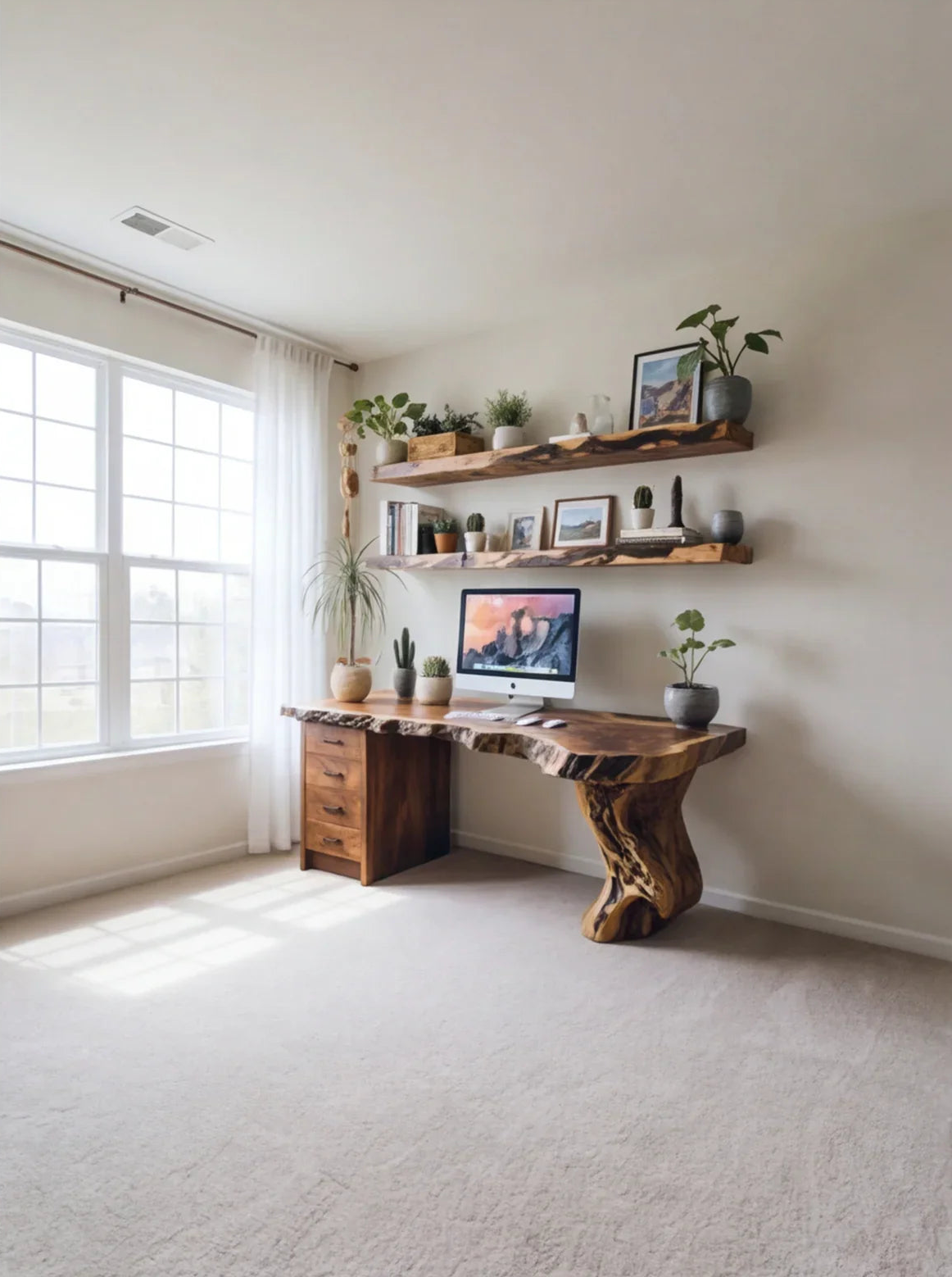 Handmade Live Edge Desk
