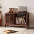 Handcrafted Record Player Stand