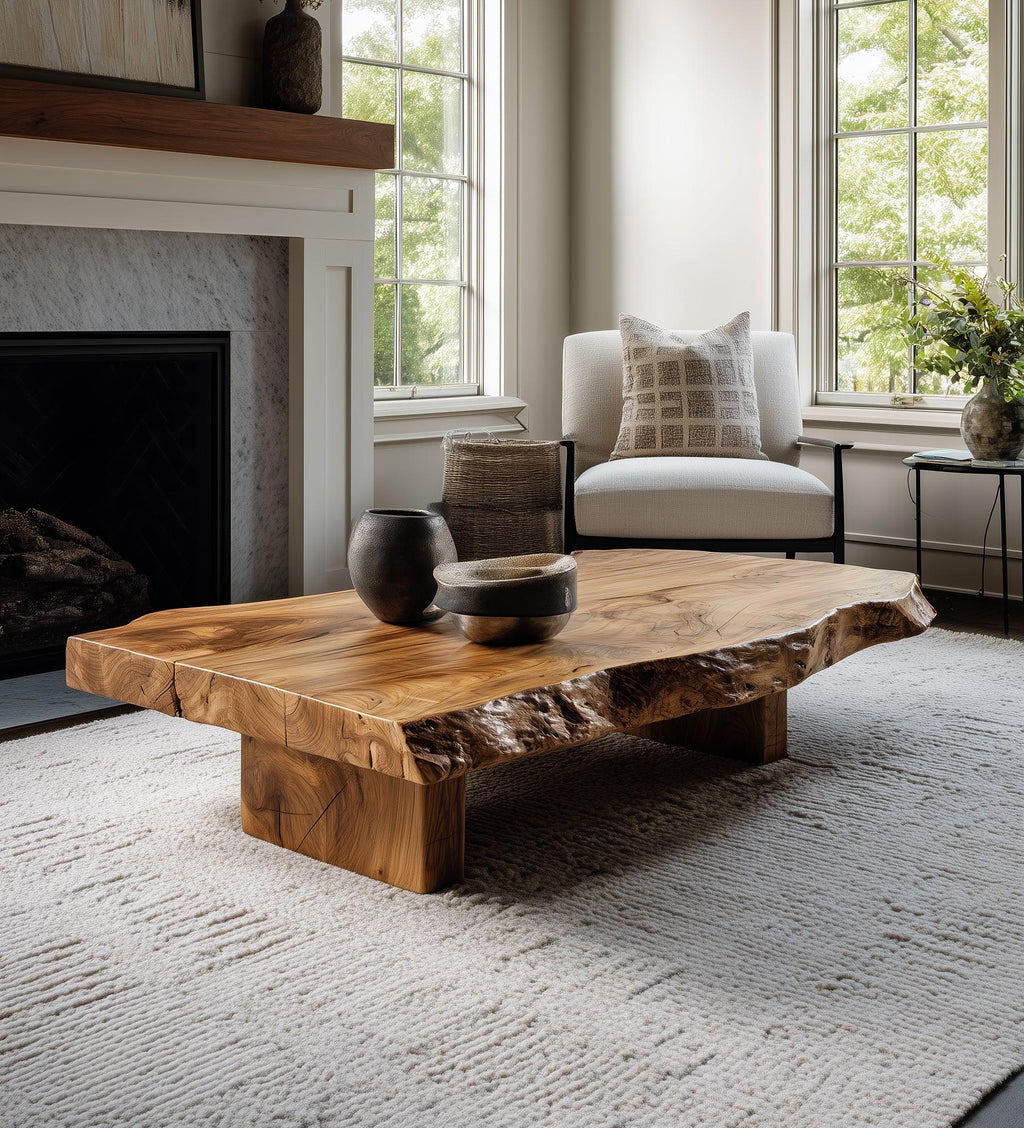 Rustic Low Coffee Table