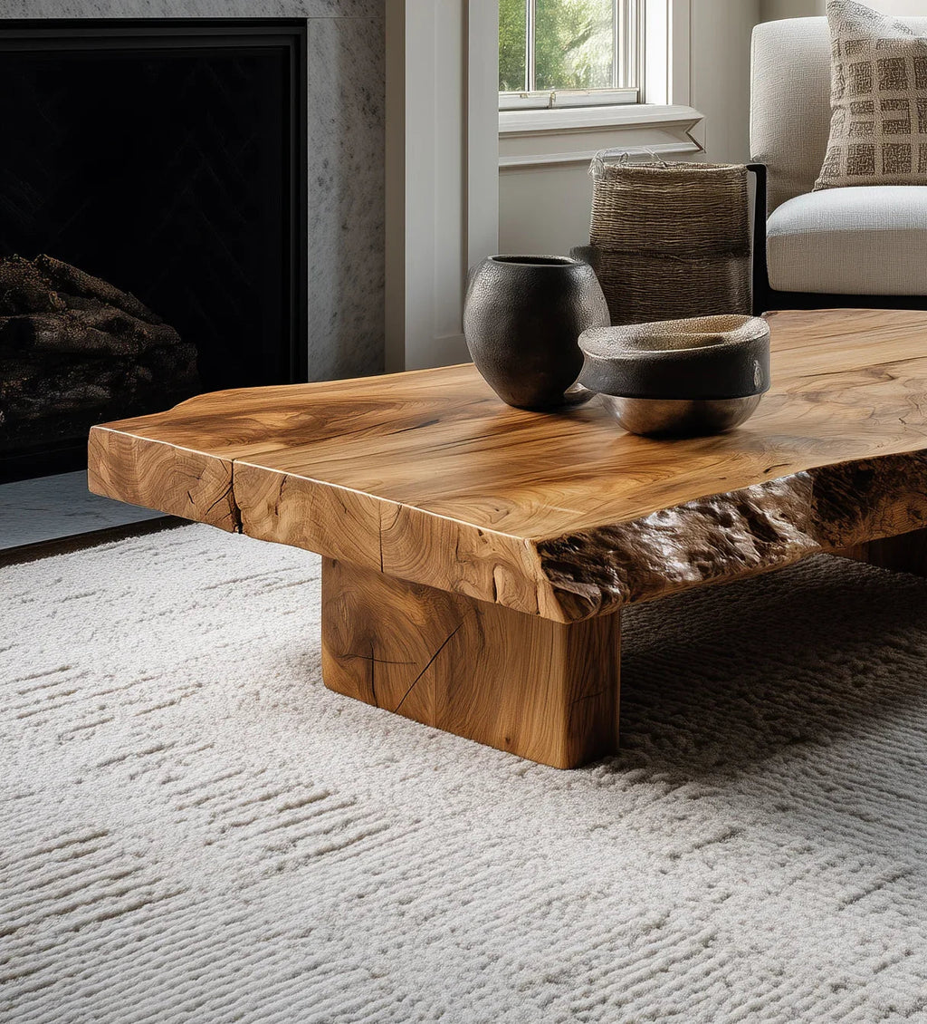 Rustic Low Coffee Table